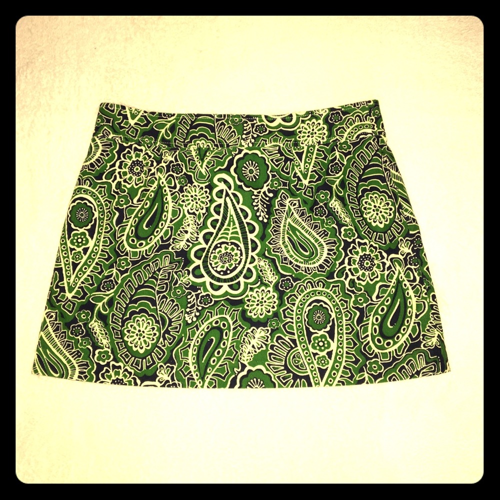 Lilly Pulitzer size 4 corduroy skirt!